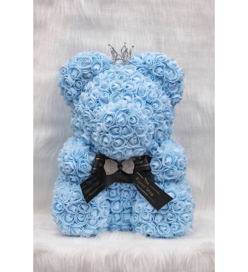 ROSE BEAR BABY BLUE
